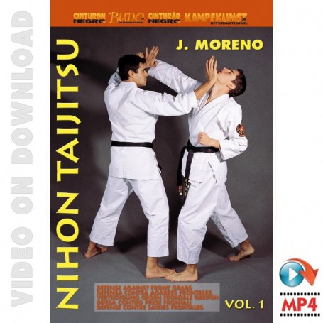 Nihon tajitsu Vol 1. Verteidigung gegen vorne Grabs