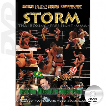 DVD Storm Samurai Brazil  MMA & Muay Thai