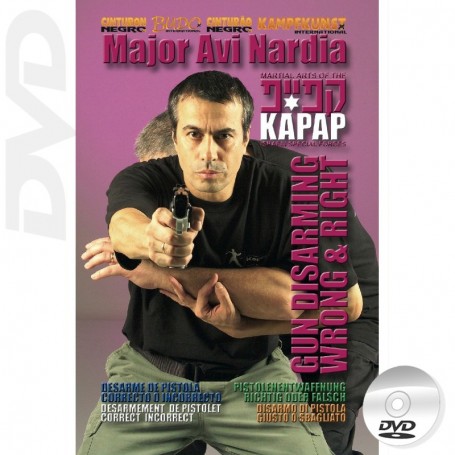 DVD Kapap Lotar Krav Maga Las Claves del Desarme de Pistola