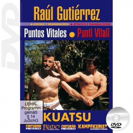 DVD Puntos vitales Atemi y Kuatsu