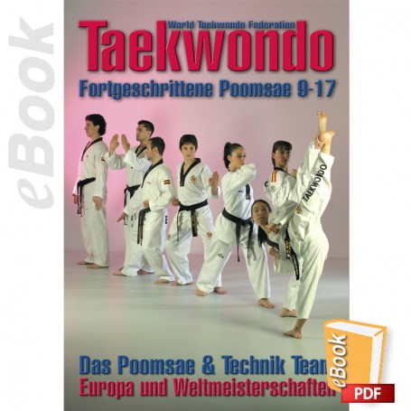 e-Book Taekwondo WTF Fortgeschrittene Poomsae 9-17. Deutsch