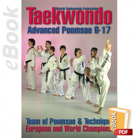 e-Book Taekwondo WTF Advanced Poomsae 9-17. English