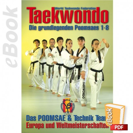 e-Book Taekwondo WTF. Die grundlegenden Poomsaes 1-8. Deutsch