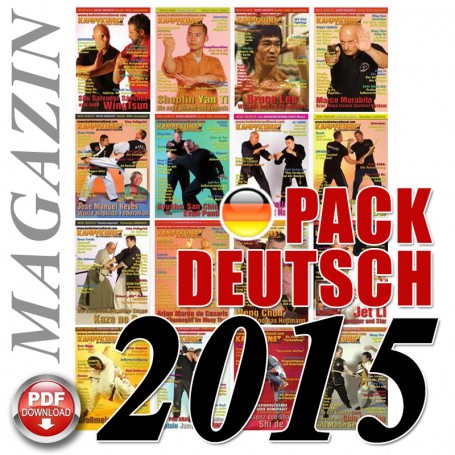 Pack 2015 Allemand Kampfkunst International Magazine