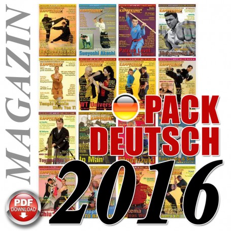 Pack 2016 Revista Aleman Kampfkunst International