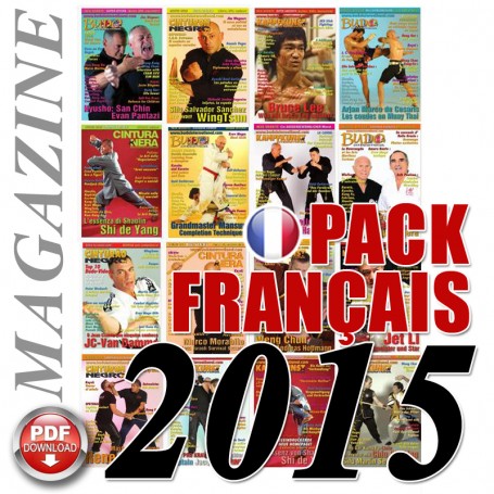 Pack 2015 Francese Budo International Magazine
