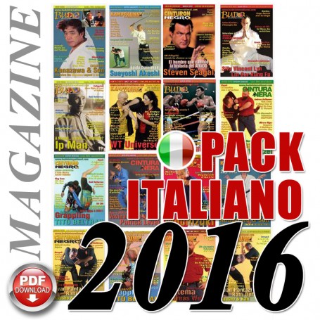 Pack 2016 italiano Budo Cintura Nera Magazine