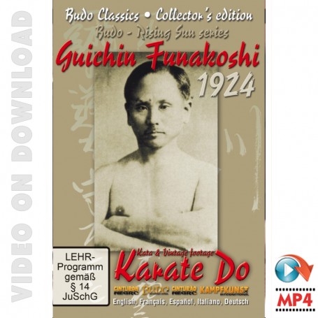 Karate 1924 Kata & Vintage Footage Funakoshi