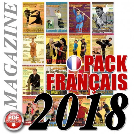 Pack 2018 francês Budo International Magazine