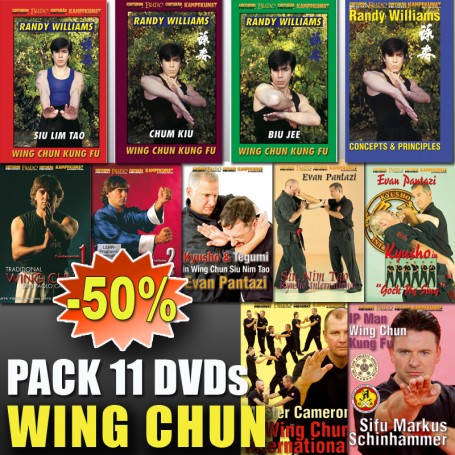 DVD Pack Wing Chun 1
