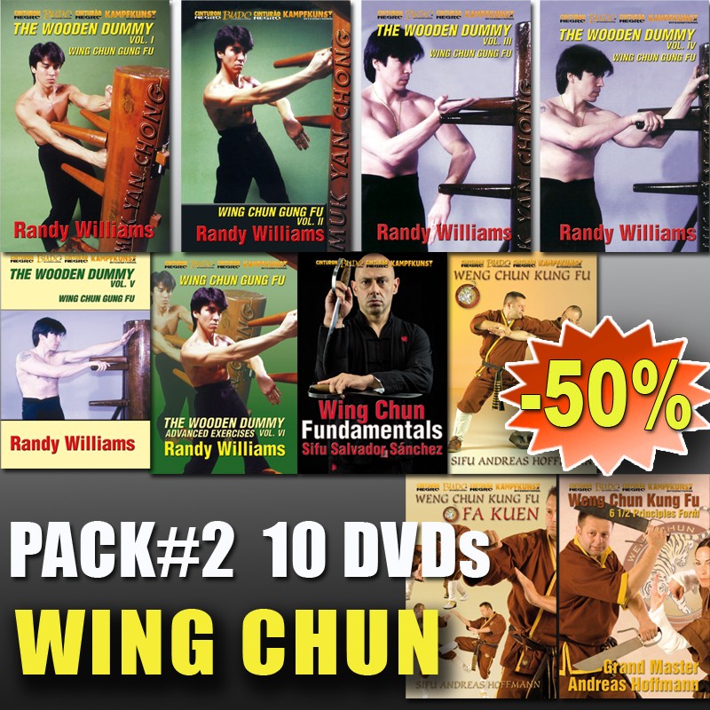 auge llamar Intensivo DVD Pack Wing Chun 2