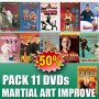 DVD Pack Melhore a sua Arte Marcial