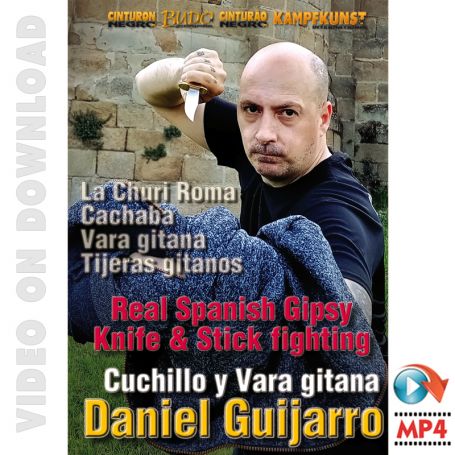 Esgrima La Churi Roma. Cuchillo, Cachaba, Vara Gitana