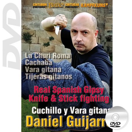 DVD Esgrima La Churi Roma. Couteau, Bâton, Canne Gitane