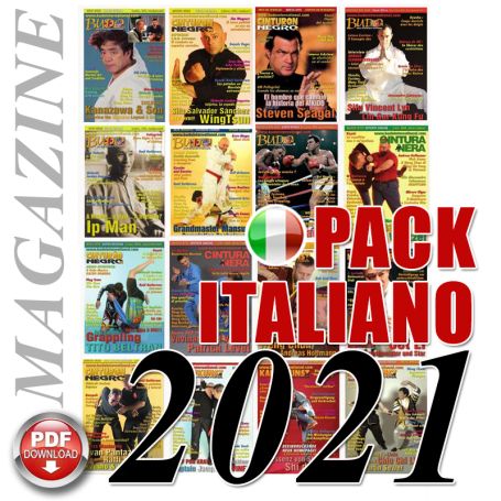 Pack 2021 Italien Budo Cintura Nera Magazine