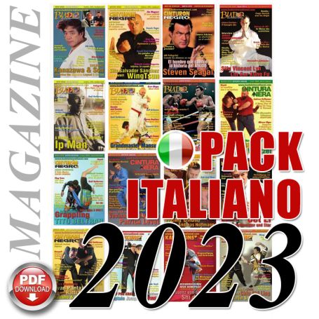 Pack 2023Italienisch Budo Cintura Nera Magazin