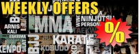 WEEKLY OFFERS traditional Martial Arts, Combat Sports and Self Defense