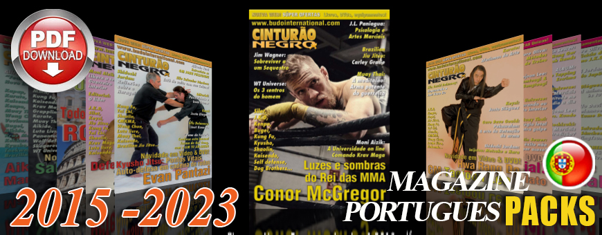 Packs da revista Cinturão Negro em Português 2015-2023