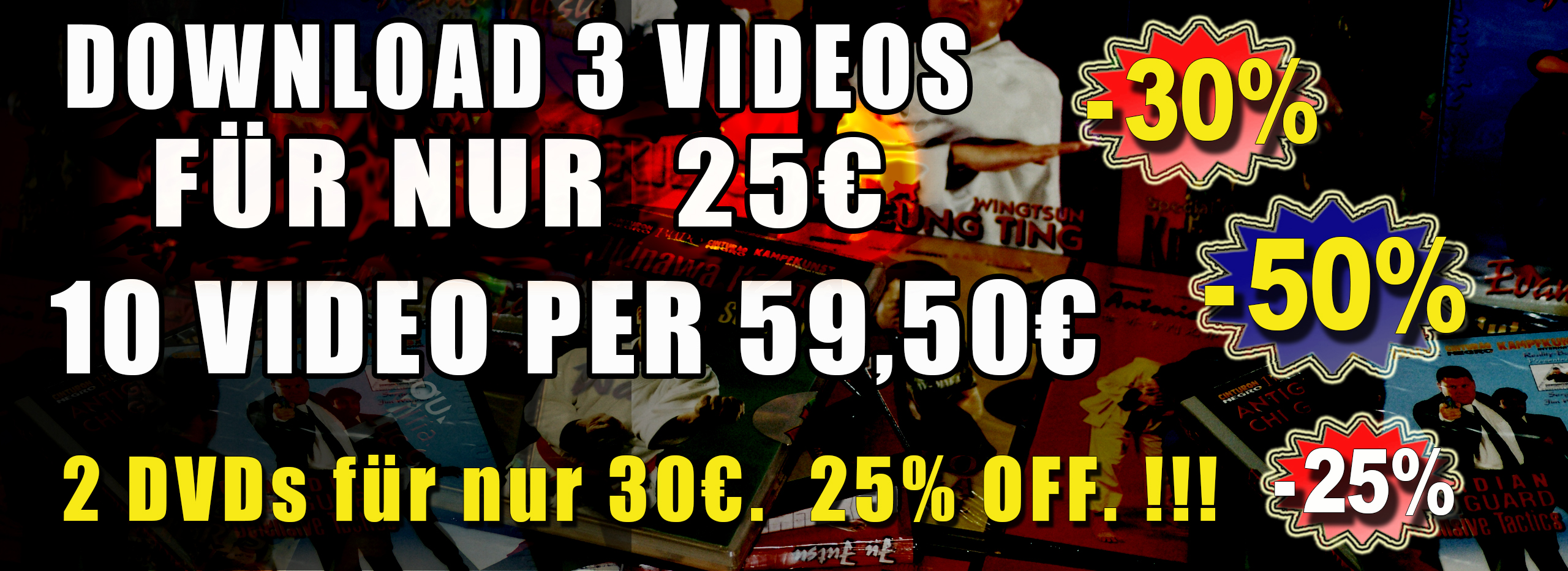 VOD offers martial arts videos 2025
