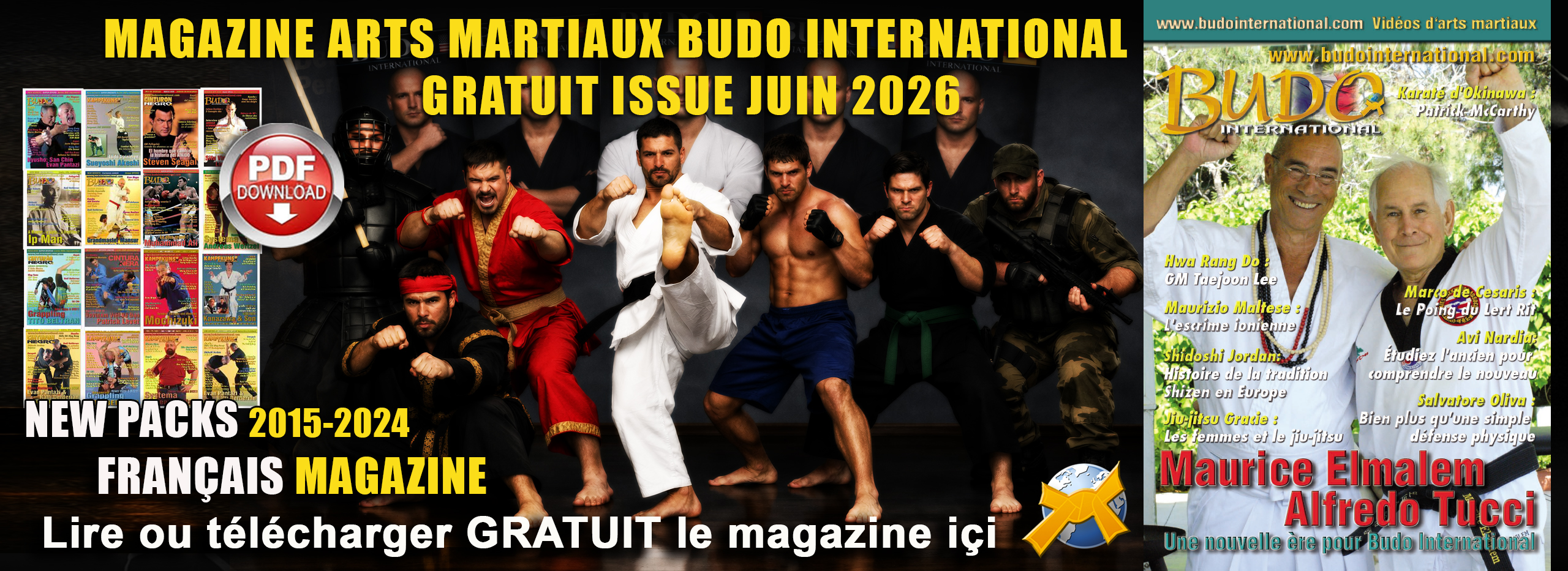 Budo International Magazine arts martiaux France