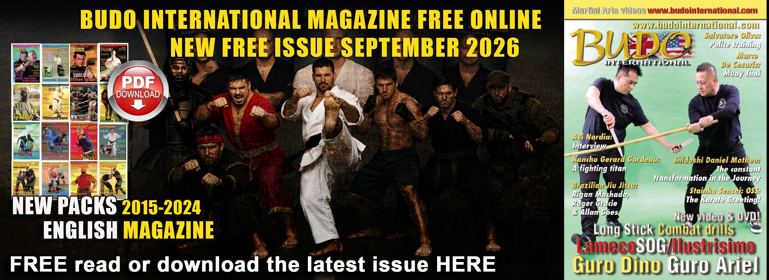 Budo International martial arts Magazine English