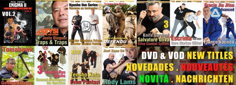 Kampfkünste, Kampfsport und Selbstverteidigung. DVDs, Video VOD, Bücher